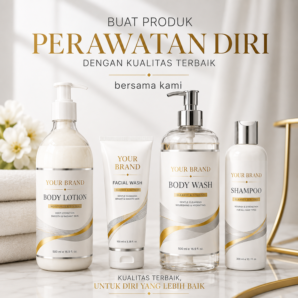 Mau Punya Brand Body Care Sendiri?